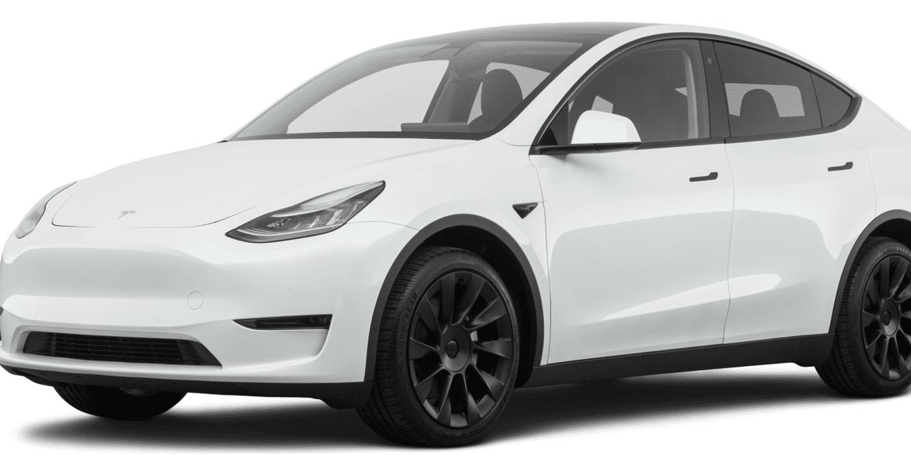 TESLA MODEL Y 2021 5YJYGDEE3MF195917 image